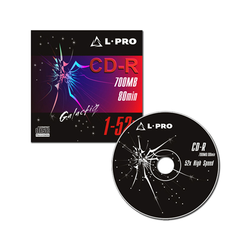 Дизайн CD-R для компании «L-Pro»